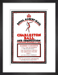 Programme for Charleston Ball and Competition, 15 December 1926 - Royal Albert Hall