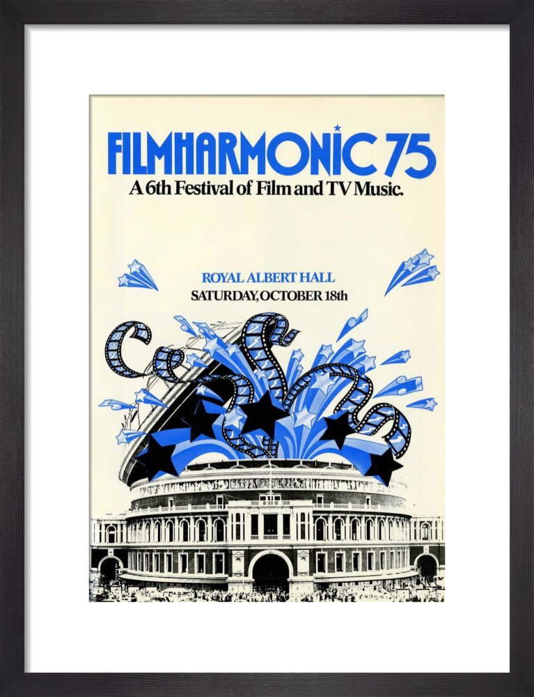 Programme for Filmharmonic 1975 - Sixth Festival of Film and TV Music, 18 October 1975 - Royal Albert Hall