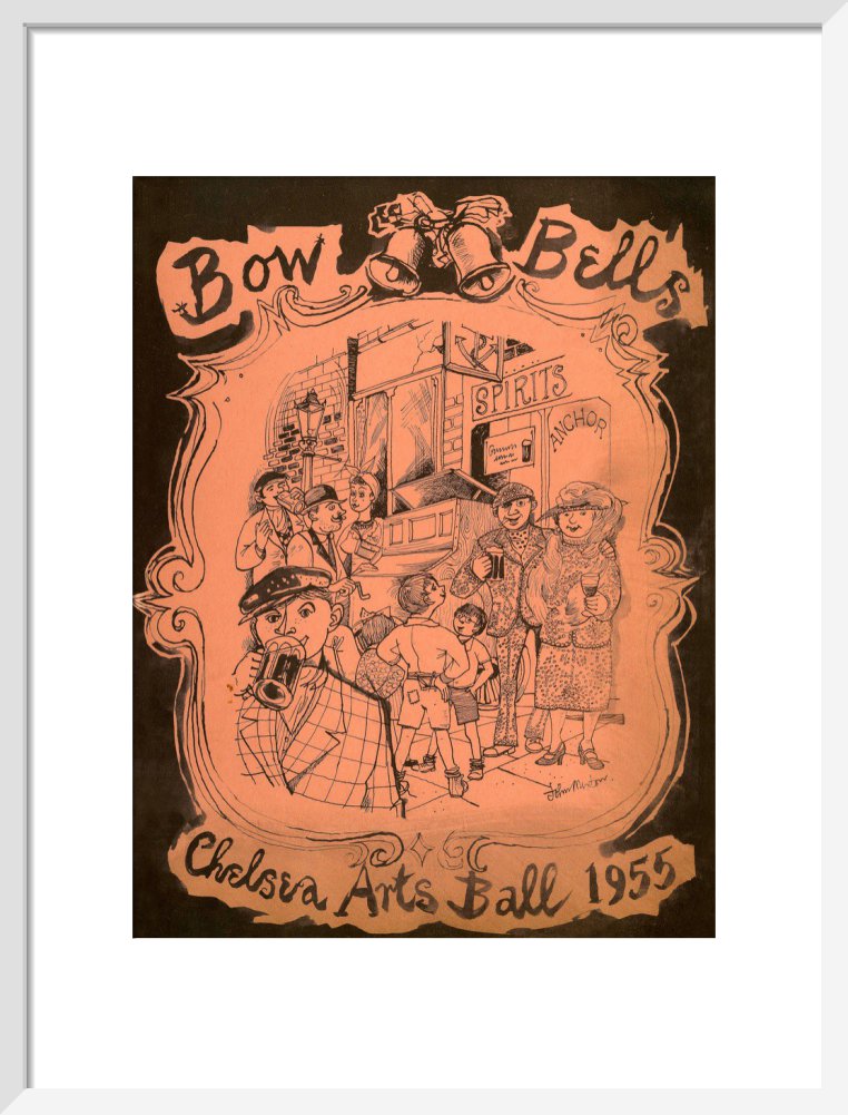 Programme for The Chelsea Arts Club Annual Ball - 'Bow Bells', 30 December 1955 - Royal Albert Hall