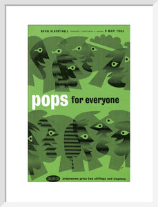 Programme for Pops for Everyone, 9 May 1963 - Royal Albert Hall