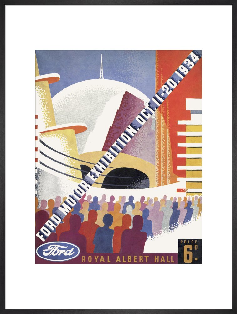 Ford Motor Exhibition Art Print - Royal Albert Hall