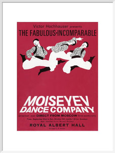 Handbill from Moiseyev Dance Company, 22 September - 10 October 1964 - Royal Albert Hall