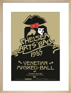 Programme for The Chelsea Arts Club Ball 1985 - Venetian Masked Ball, 11 October 1985 - Royal Albert Hall
