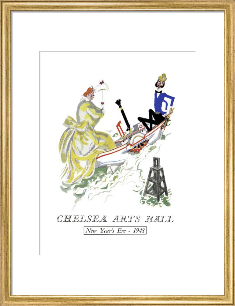 Programme for The Chelsea Arts Club Annual Ball - 'London River', 31 December 1948 - Royal Albert Hall