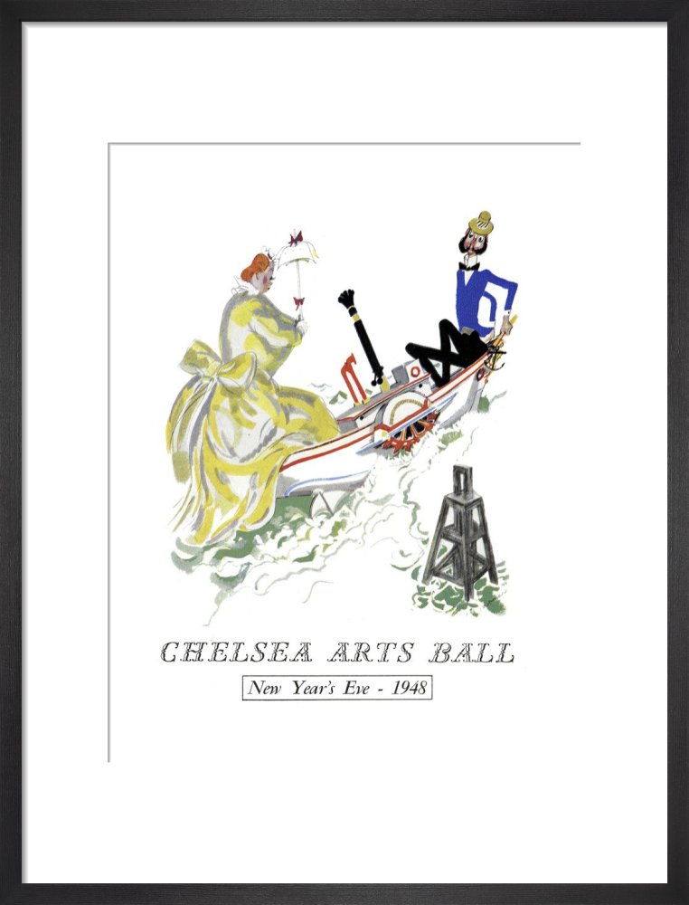 Programme for The Chelsea Arts Club Annual Ball - 'London River', 31 December 1948 - Royal Albert Hall