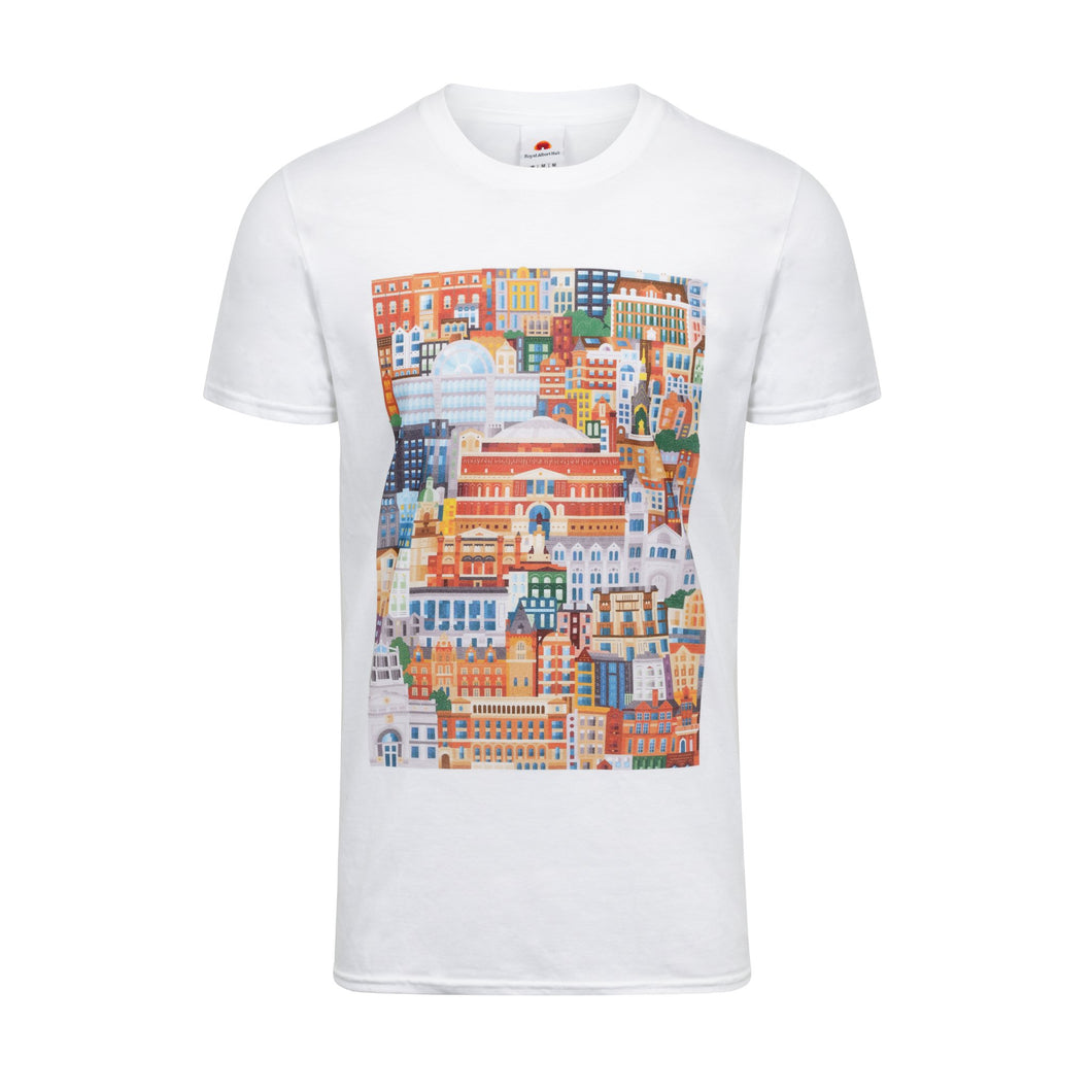 Albertopolis Block Print T-Shirt - Royal Albert Hall