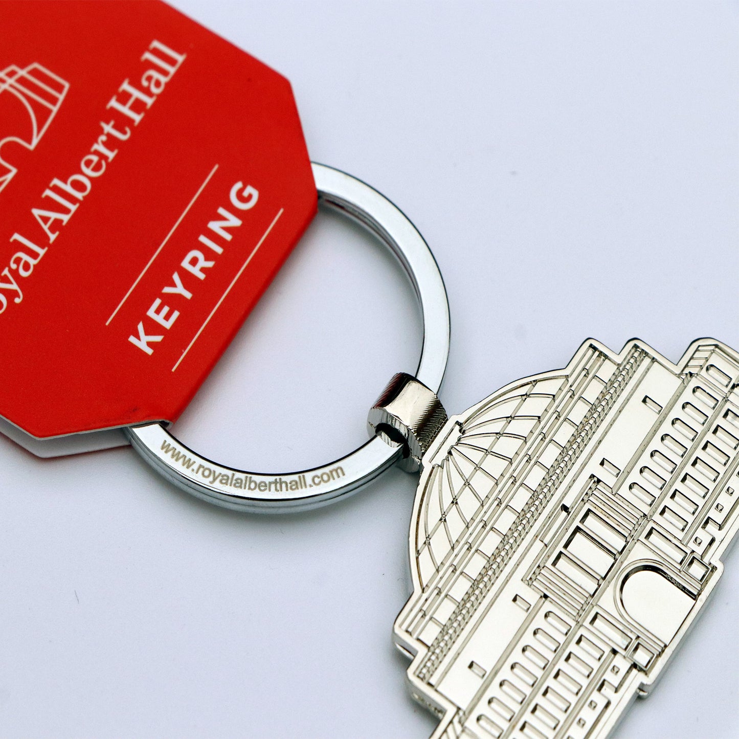 Royal Albert Hall Chromium Keyring