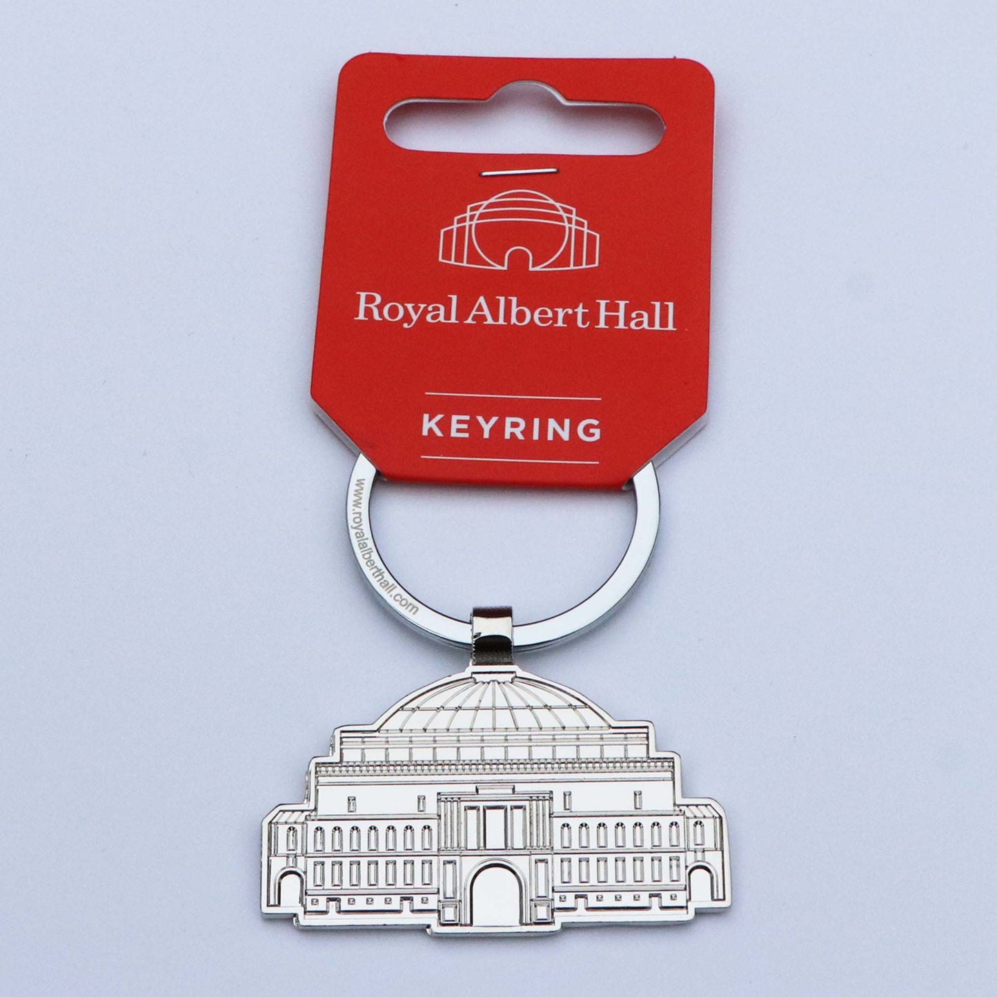 Royal Albert Hall Chromium Keyring