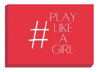 Load image into Gallery viewer, #PlayLikeAGirl Eraser