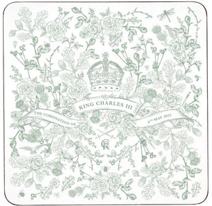 King Charles III Coronation Coaster - Set of 4