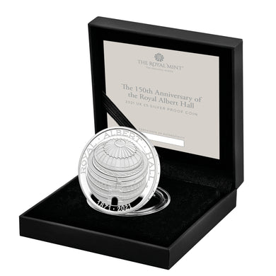 The 150th Anniversary of the Royal Albert Hall 2021 UK £5 Silver Proof Coin