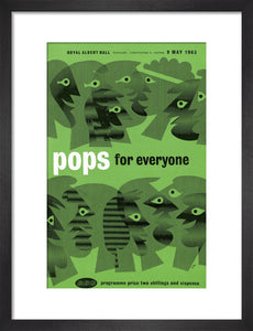 Programme for Pops for Everyone, 9 May 1963 - Royal Albert Hall