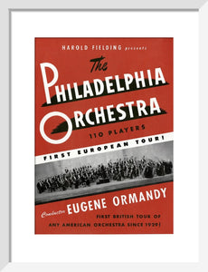 Handbill for Philadelphia Orchestra Concert, 27 May - 10 June 1949 - Royal Albert Hall