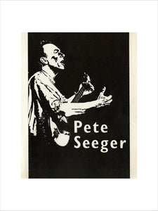 Programme for Pete Seeger, 16 November 1961 - Royal Albert Hall