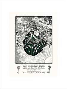 Programme for The Selfridge Revel and Seventh Sales Race Prize Distribution, 14 April 1920 - Royal Albert Hall