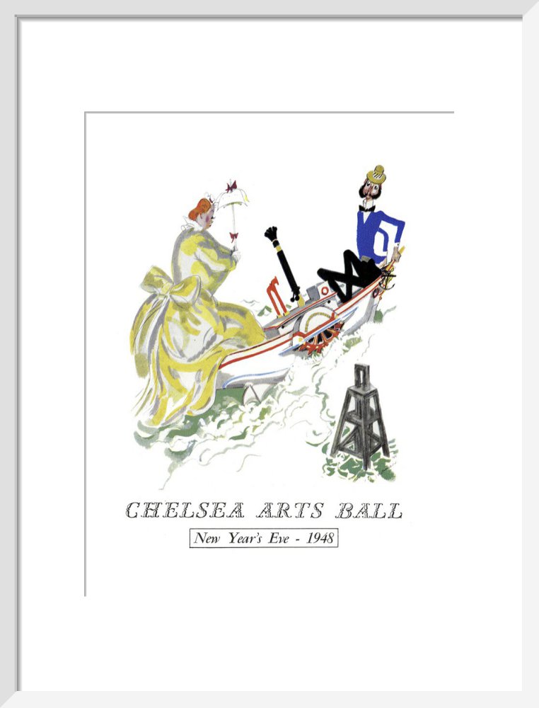 Programme for The Chelsea Arts Club Annual Ball - 'London River', 31 December 1948 - Royal Albert Hall