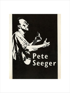 Programme for Pete Seeger, 16 November 1961 - Royal Albert Hall