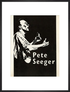 Programme for Pete Seeger, 16 November 1961 - Royal Albert Hall