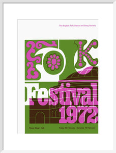 Programme for Folk Festival , 18-19 February 1972 - Royal Albert Hall