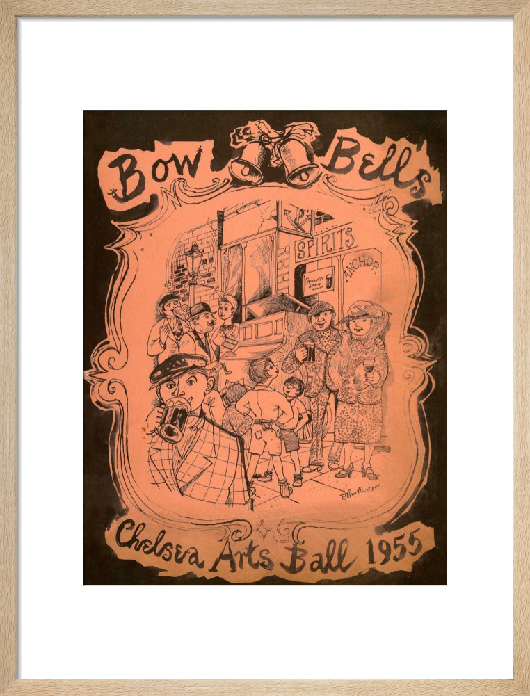 Programme for The Chelsea Arts Club Annual Ball - 'Bow Bells', 30 December 1955 - Royal Albert Hall