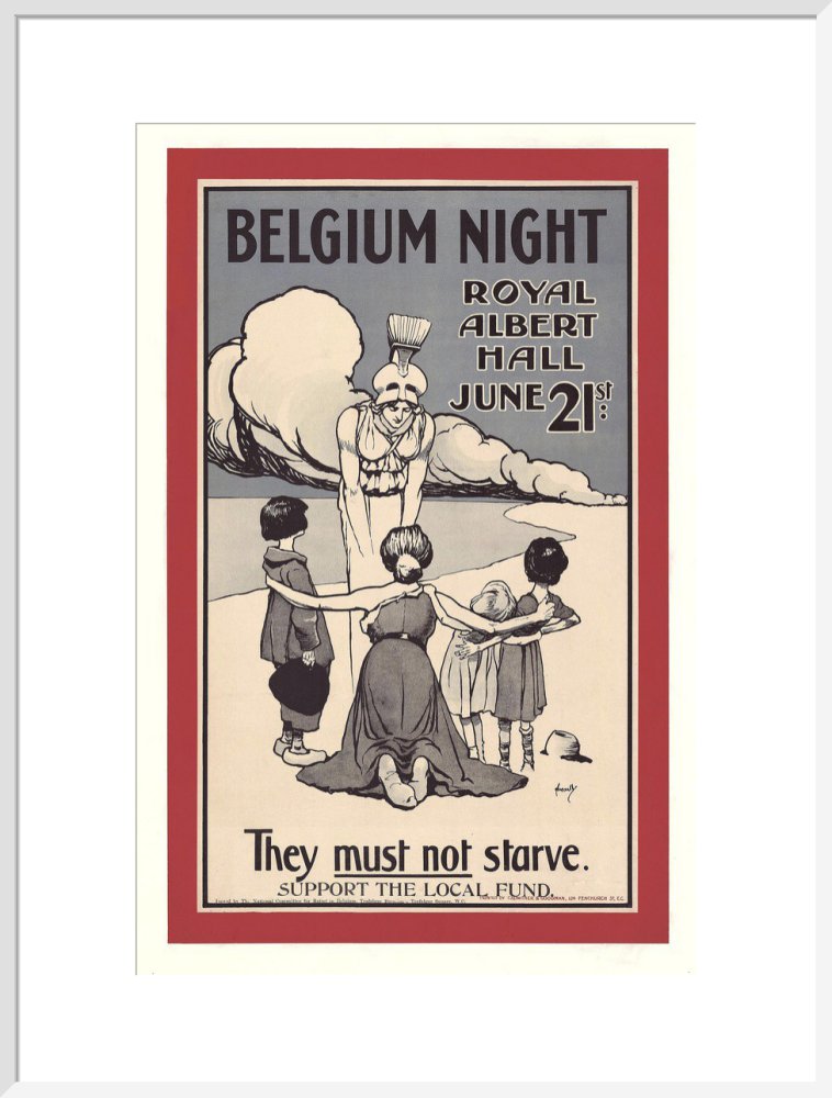 Belgian Independence Day Concert, in aid of Various Belgian Charity Funds, 21 June 1916 - Royal Albert Hall