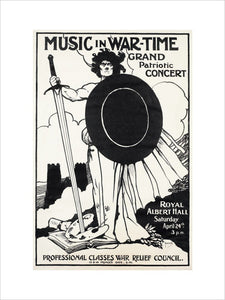 Grand Patriotic Concert - Music in Wartime, in aid of the Professional Classes War Relief Council and Recruiting Bands, 24 April 1915 - Royal Albert Hall