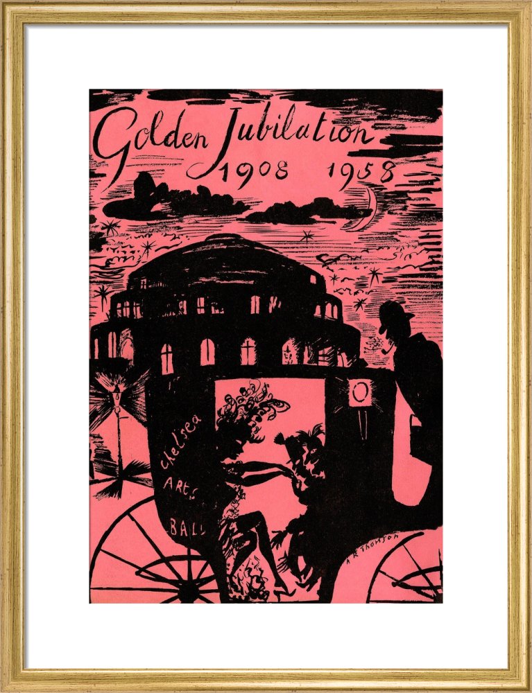 Programme for The Chelsea Arts Club Annual Ball - 'Golden Jubilation' (1908-1958), 31 December 1958 - Royal Albert Hall