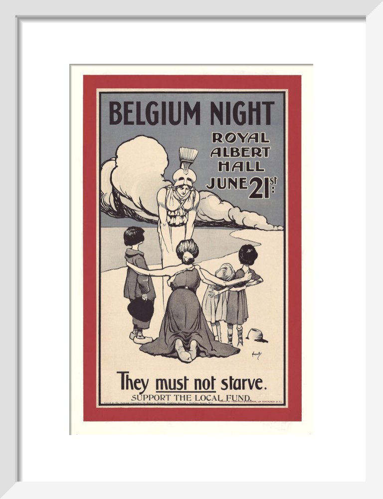 Belgian Independence Day Concert, in aid of Various Belgian Charity Funds, 21 June 1916 - Royal Albert Hall