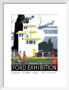Programme for Ford Motor Exhibition, 12-21 October 1933 - Royal Albert Hall