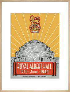 Programme for War Office Staff Gala Night, 10 June 1948 - Royal Albert Hall