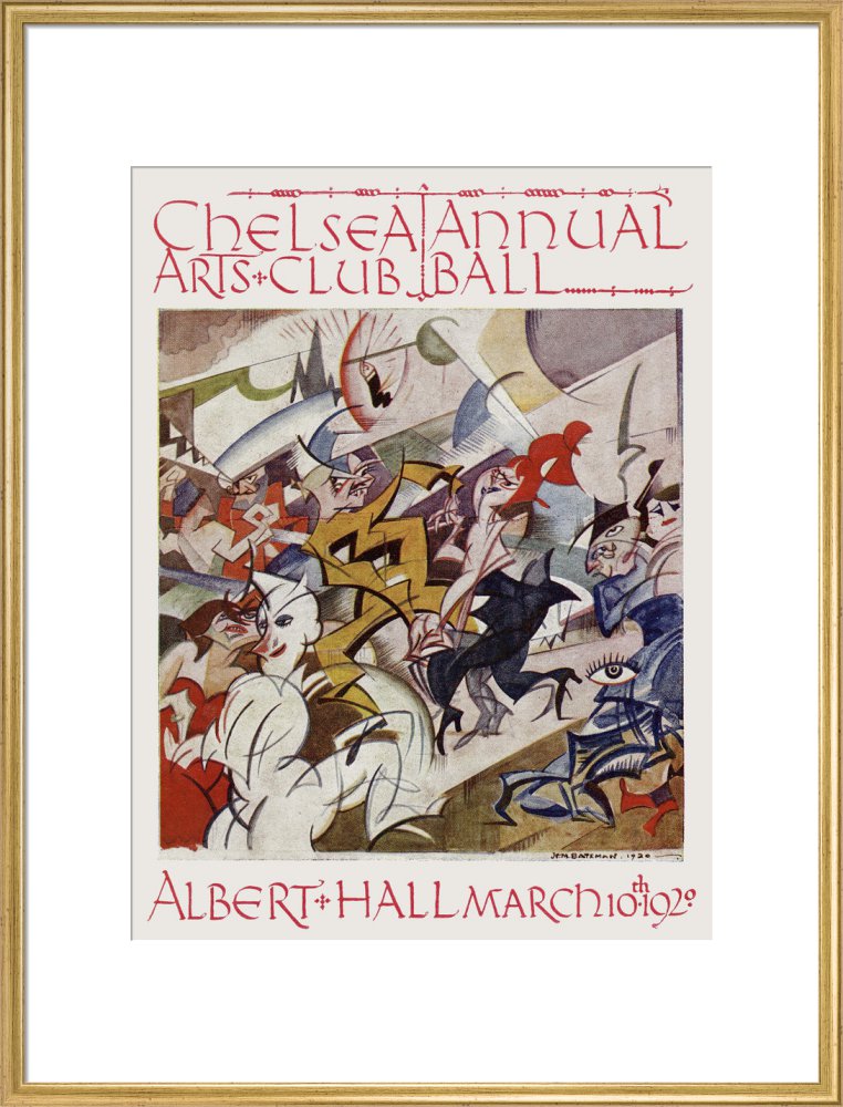 Programme from The Chelsea Arts Club Annual Ball - 'Pre-Historic', 10 March 1920 - Royal Albert Hall