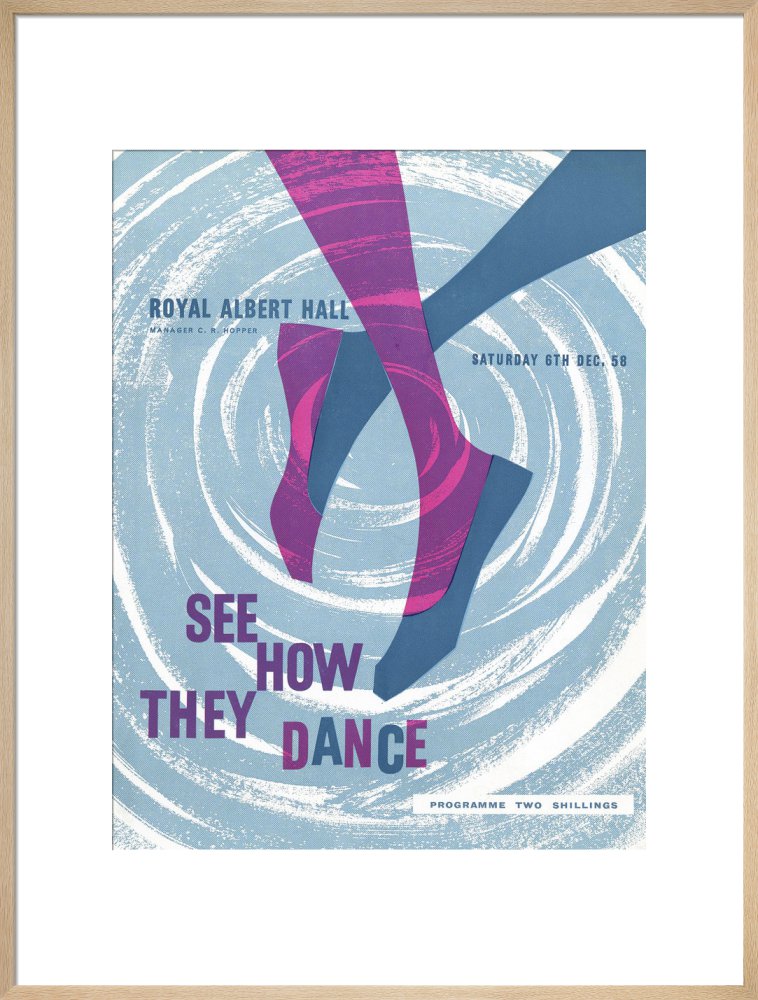 Programme for See How They Dance - Annual Festival of The Society for International Folk Dancing, 6 December 1958 - Royal Albert Hall