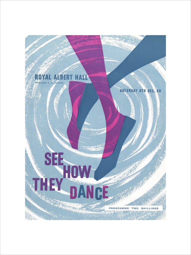 Programme for See How They Dance - Annual Festival of The Society for International Folk Dancing, 6 December 1958 - Royal Albert Hall