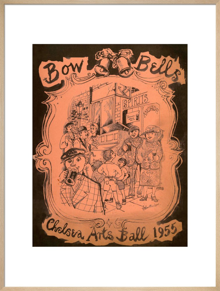 Programme for The Chelsea Arts Club Annual Ball - 'Bow Bells', 30 December 1955 - Royal Albert Hall