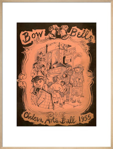 Programme for The Chelsea Arts Club Annual Ball - 'Bow Bells', 30 December 1955 - Royal Albert Hall