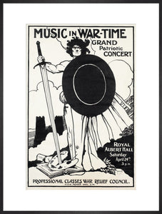 Grand Patriotic Concert - Music in Wartime, in aid of the Professional Classes War Relief Council and Recruiting Bands, 24 April 1915 - Royal Albert Hall