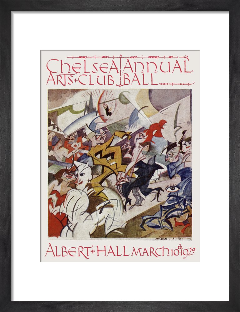 Programme from The Chelsea Arts Club Annual Ball - 'Pre-Historic', 10 March 1920 - Royal Albert Hall