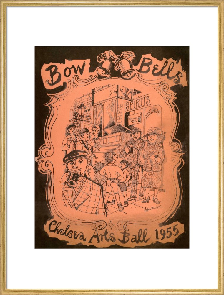 Programme for The Chelsea Arts Club Annual Ball - 'Bow Bells', 30 December 1955 - Royal Albert Hall