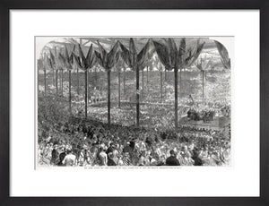Queen Victoria laying the Hall's Foundation Stone - Royal Albert Hall
