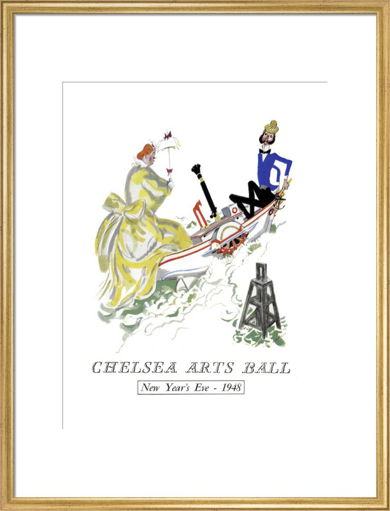 Programme for The Chelsea Arts Club Annual Ball - 'London River', 31 December 1948 - Royal Albert Hall