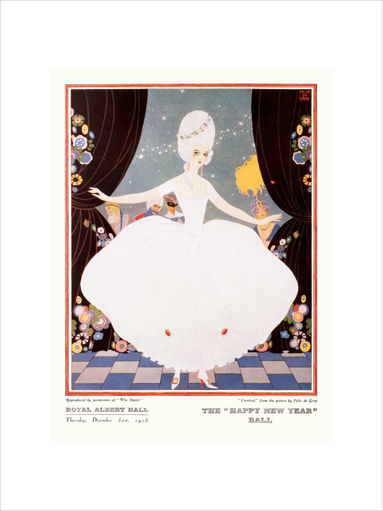 Programme for The Sphere and Tatler Ball - The Happy New Year' Ball, 31 December 1925 - Royal Albert Hall