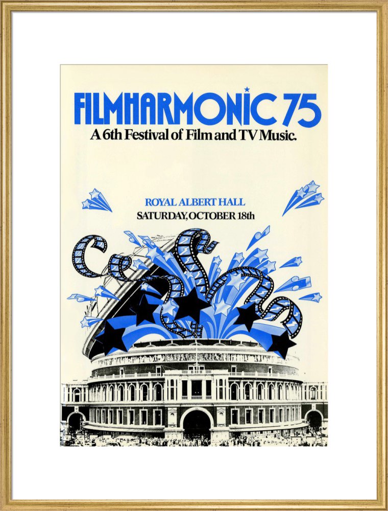 Programme for Filmharmonic 1975 - Sixth Festival of Film and TV Music, 18 October 1975 - Royal Albert Hall