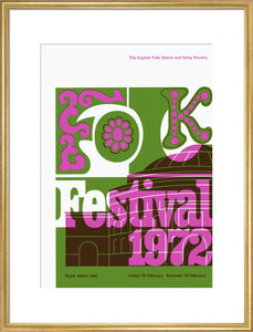 Programme for Folk Festival , 18-19 February 1972 - Royal Albert Hall