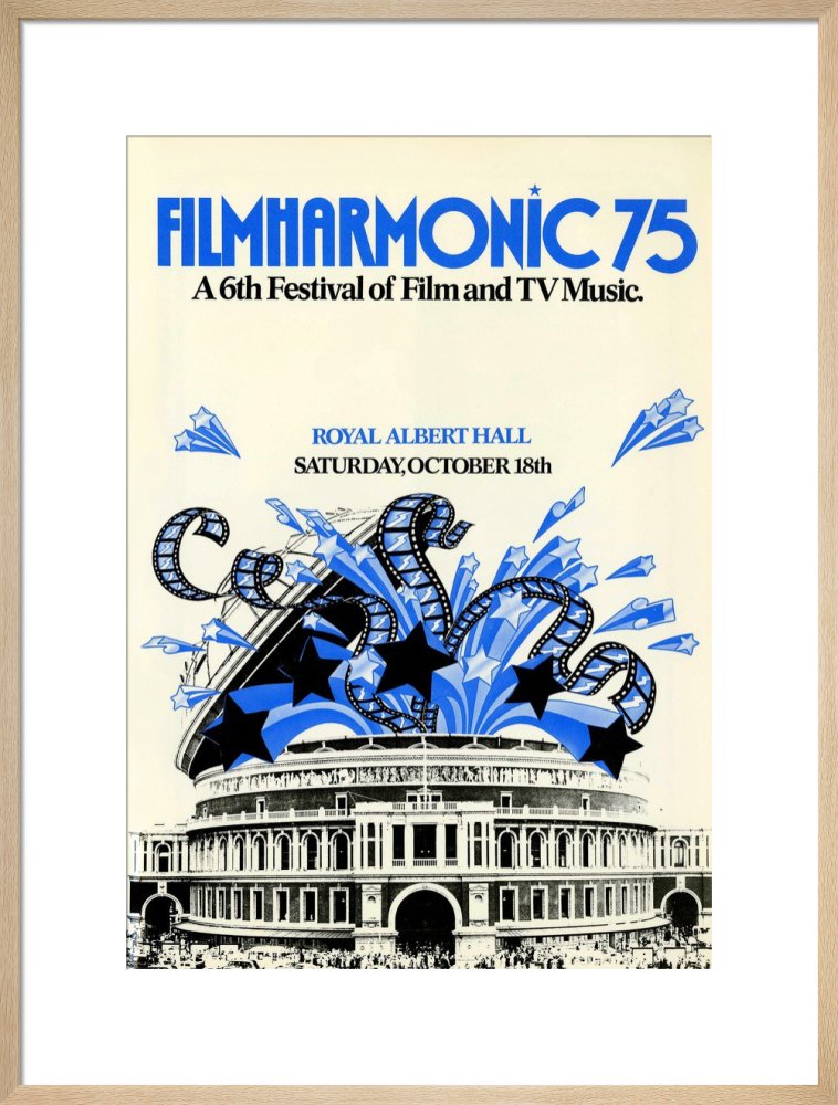 Programme for Filmharmonic 1975 - Sixth Festival of Film and TV Music, 18 October 1975 - Royal Albert Hall