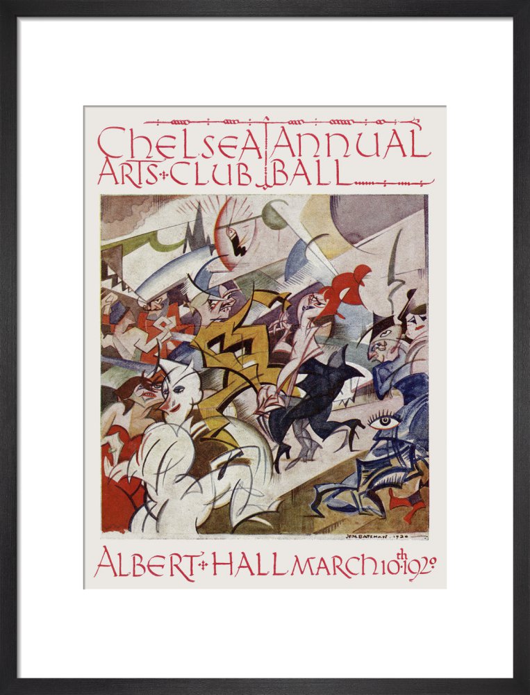 Programme from The Chelsea Arts Club Annual Ball - 'Pre-Historic', 10 March 1920 - Royal Albert Hall