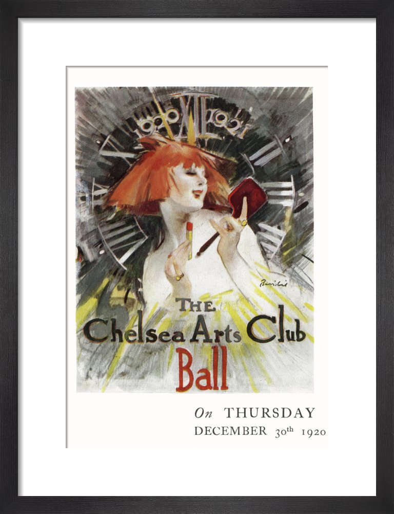 Programme for The Chelsea Arts Club Annual Ball - 'Long Ago' - Royal Albert Hall