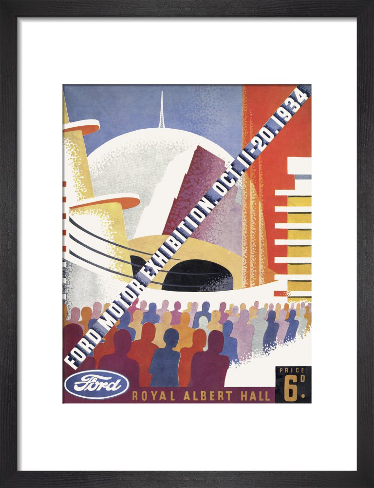 Ford Motor Exhibition Art Print - Royal Albert Hall