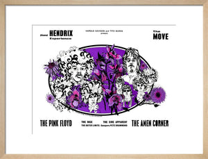 Programme for Jimi Hendrix Experience, The Move, The Pink Floyd, The Amen Corner and The Nice, 14 November 1967 - Royal Albert Hall