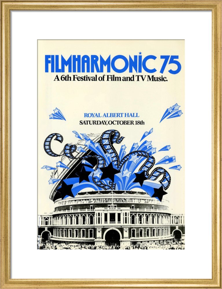 Programme for Filmharmonic 1975 - Sixth Festival of Film and TV Music, 18 October 1975 - Royal Albert Hall