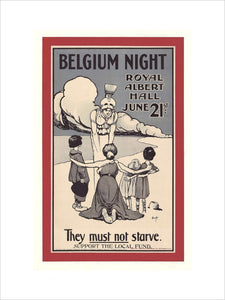 Belgian Independence Day Concert, in aid of Various Belgian Charity Funds, 21 June 1916 - Royal Albert Hall